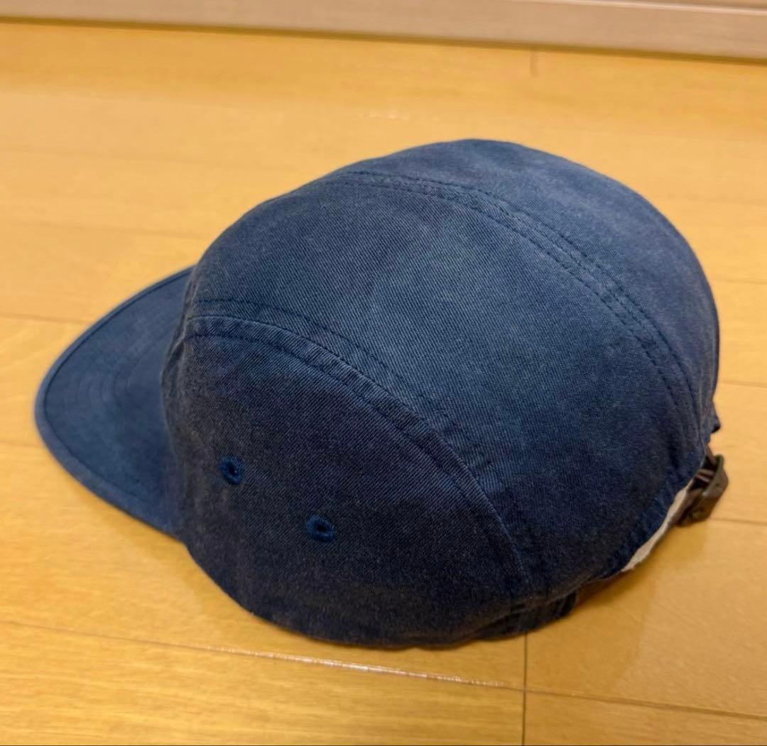 supremeキャップ　ネイビー