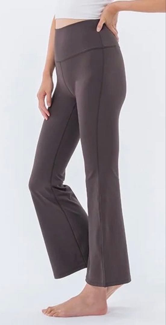 【SUKALA】ベーシックフレアレギンス　エスプレッソ　Lサイズ　新品未使用品