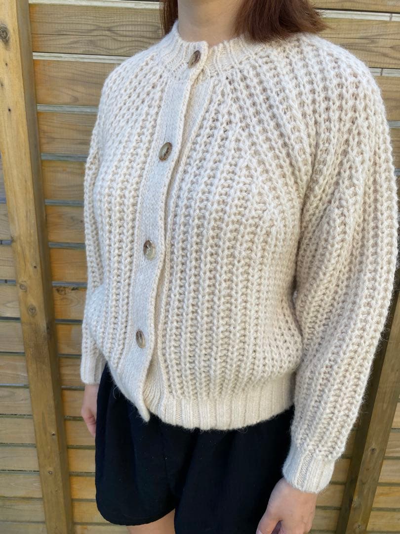 トップス BATONER - WOMEN SIGNATURE CREW CARDIGAN