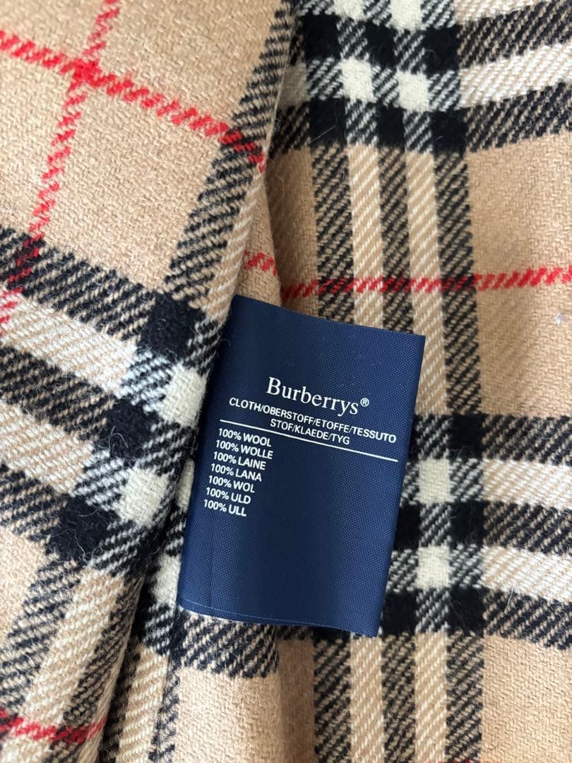 Burberry’s 90年代　ステンカラーコート　ライナー　ベルト