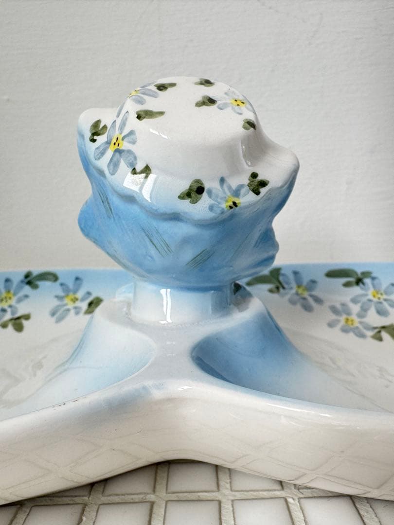 アンティーク雑貨 LEFTON Miss Priss candy dish