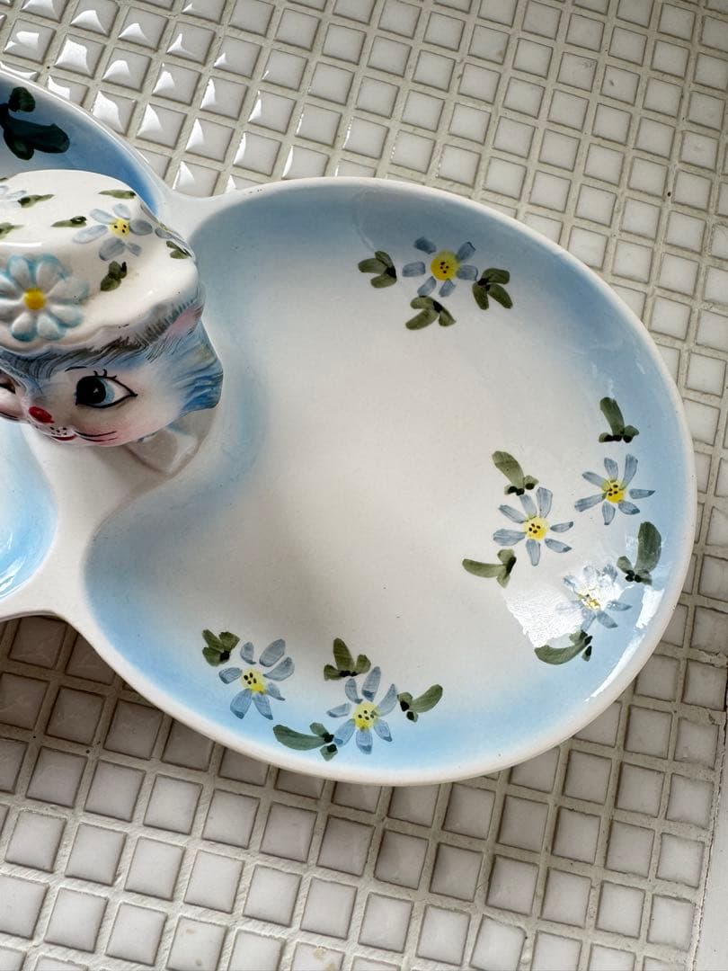 アンティーク雑貨 LEFTON Miss Priss candy dish