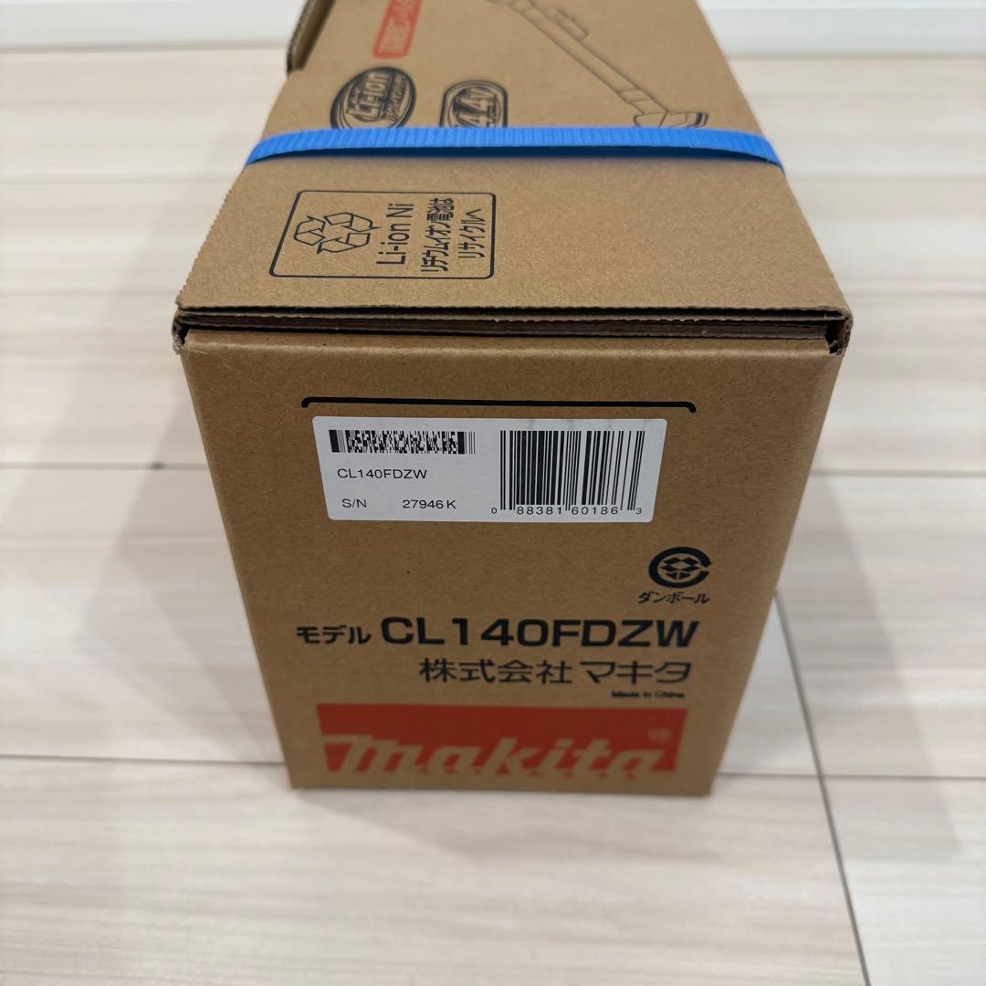 マキタ 充電式クリーナー CL140FDZW 本体