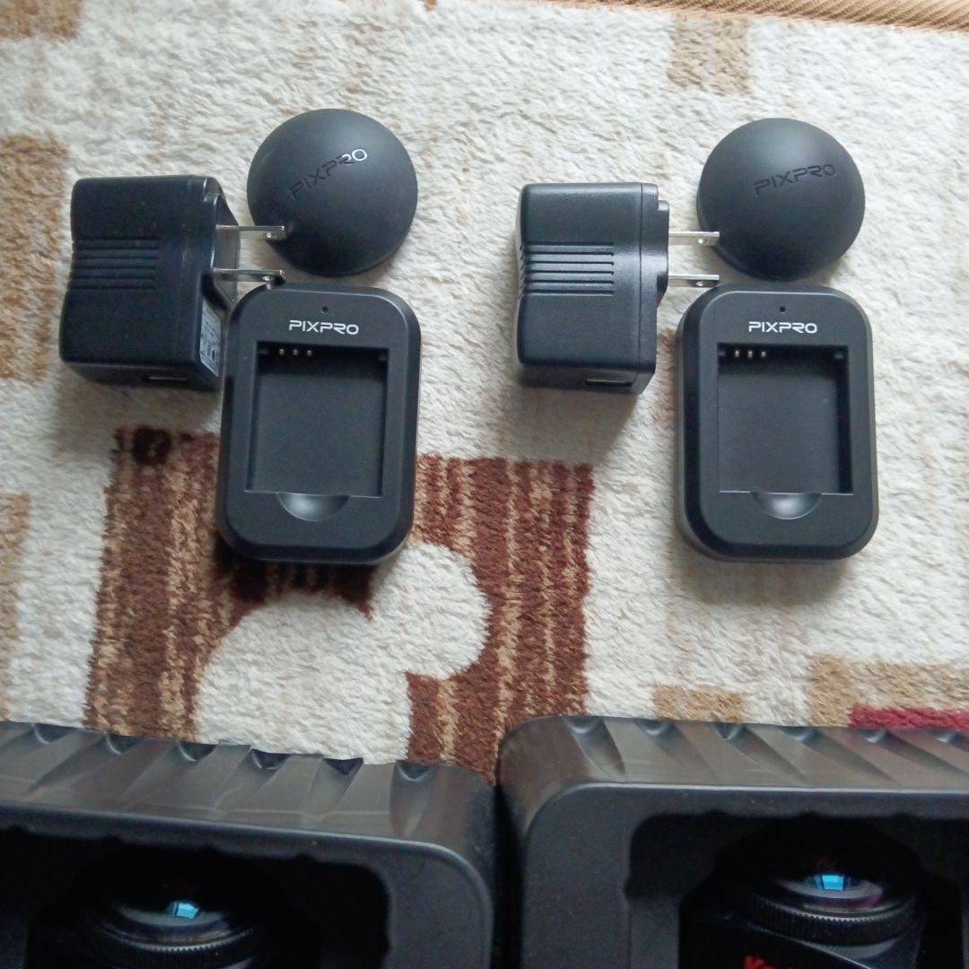 美品★Kodak PIXPRO SP360 4K アクションカメラ 本体　2台