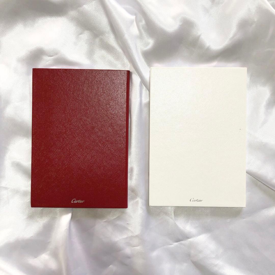 【未使用】カルティエ　ノートブックセット　二冊セット　ノベルティ　リボン