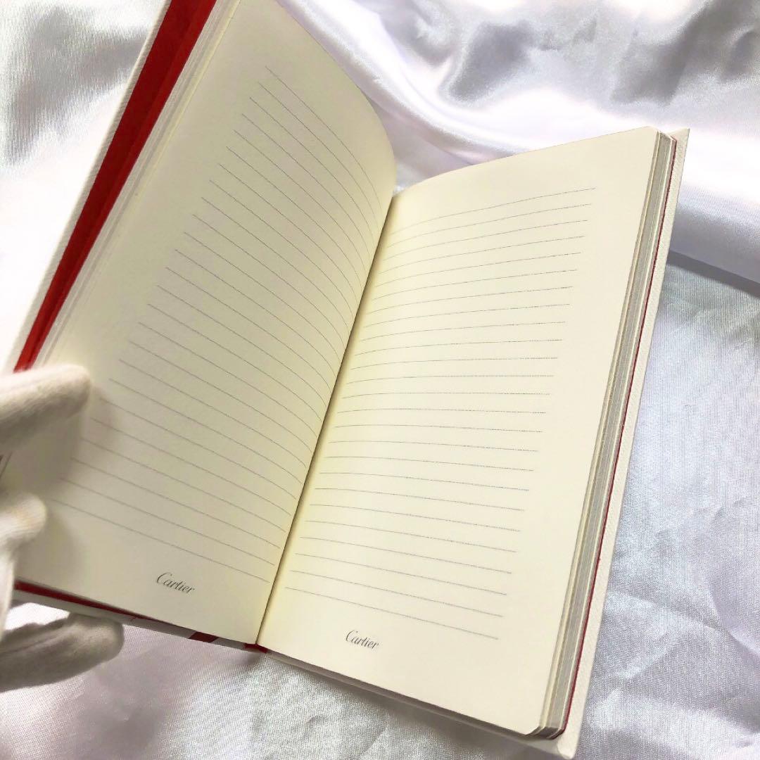 【未使用】カルティエ　ノートブックセット　二冊セット　ノベルティ　リボン