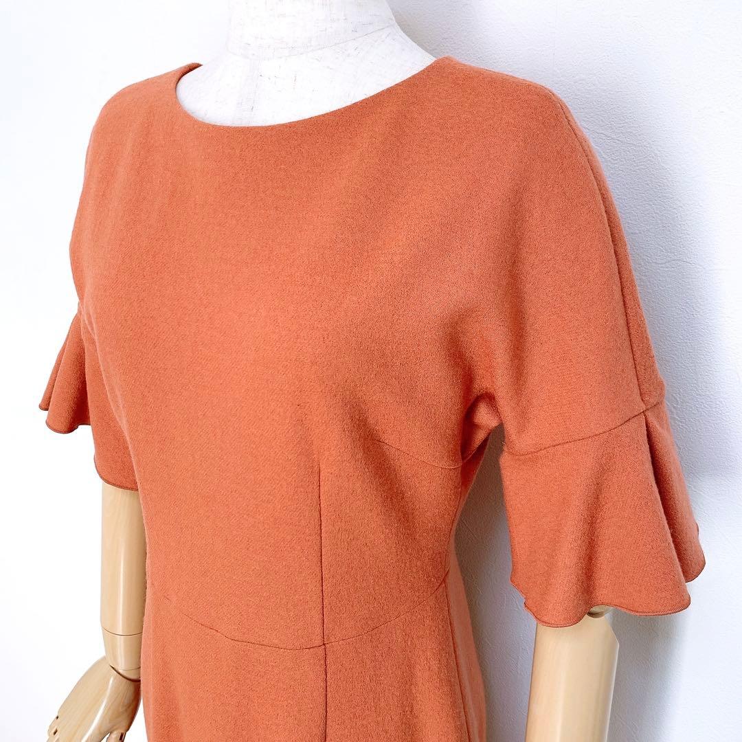 【新品✨】定価35,200円❤️アナイ✨サイズ36✨フレアスリーブワンピース✨